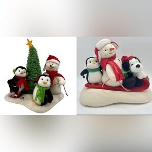 Hallmark 2006 and 2007 snowmen. Never played never put in batteries.